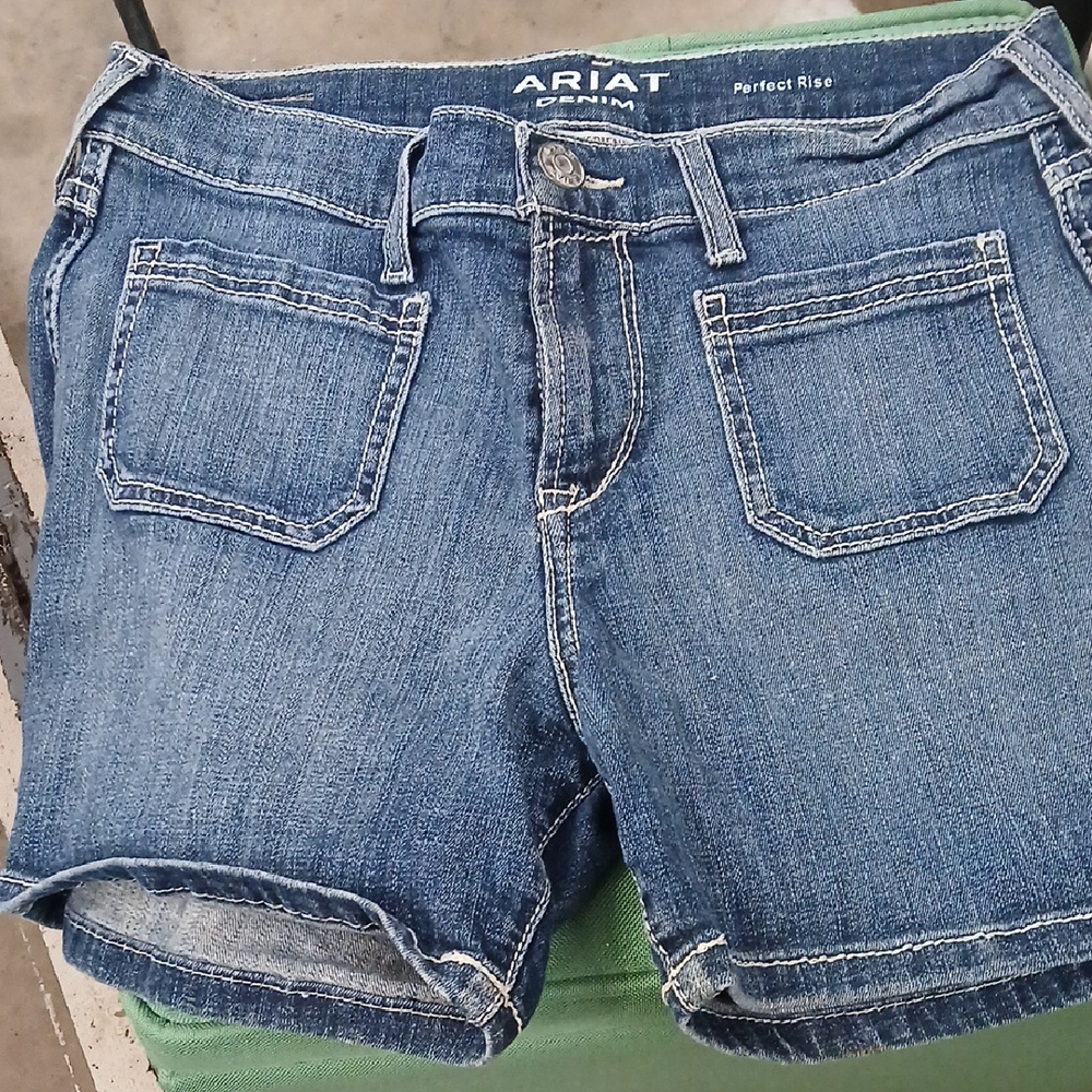 Ariat Women's Blue Denim Shorts